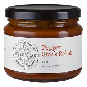 Daylesford Cond. Co Pepper Steak Relish 330g