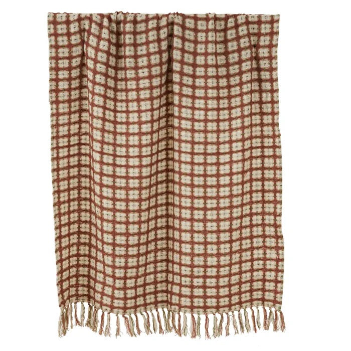 Coast To Coast Elouise Wool Blend Throw 125x150cm