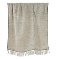 Coast To Coast Vienna Wool Blend Throw Ivory/black