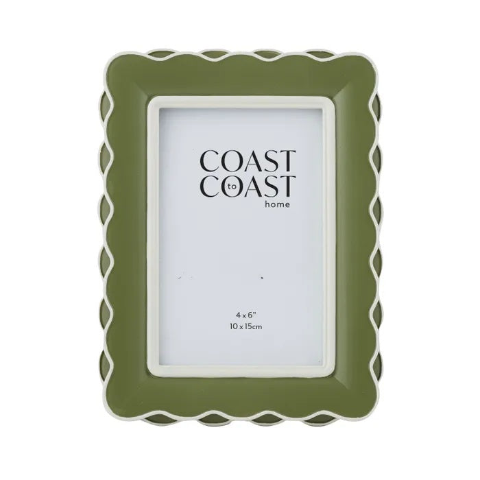 Coast To Coast Payton Resin 4x6 Frame Olive