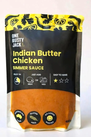 One Rusty Jack Butter Chicken Simmer Sauce 400g