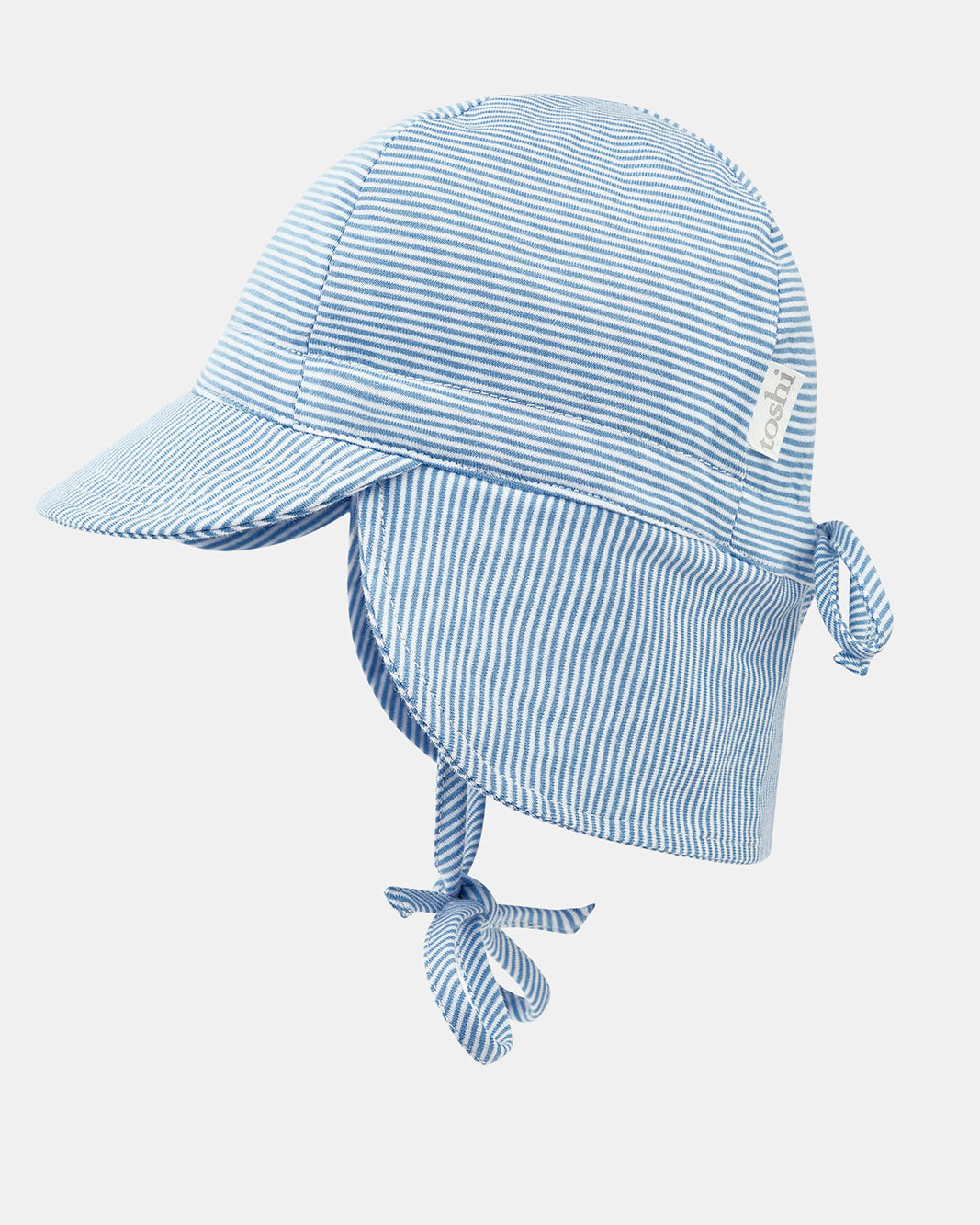 Toshi Flap Cap Baby Sky [sz:xs]