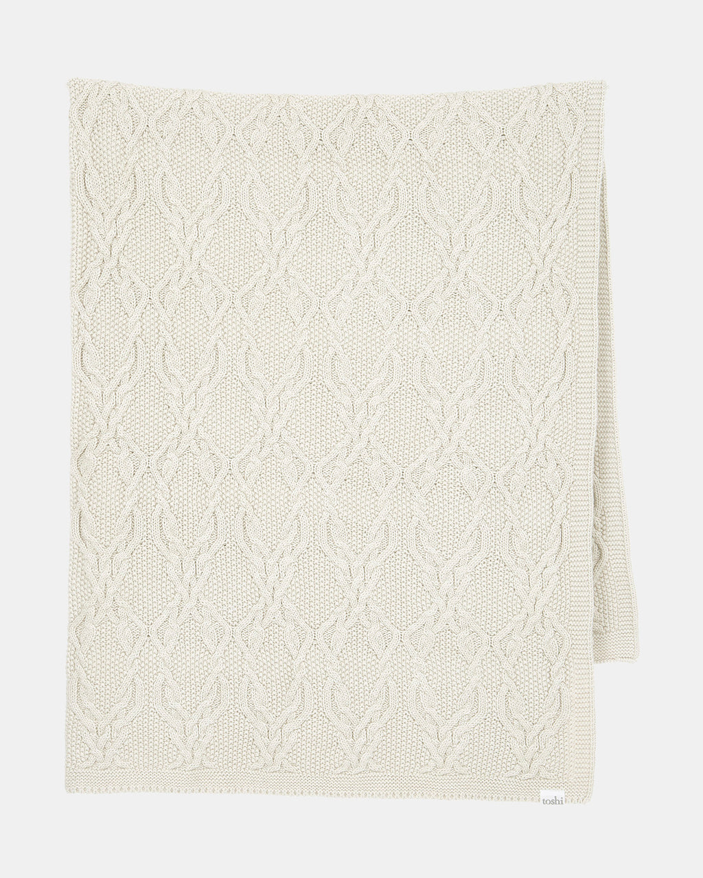 Toshi Organic Blanket Bowie /pebble