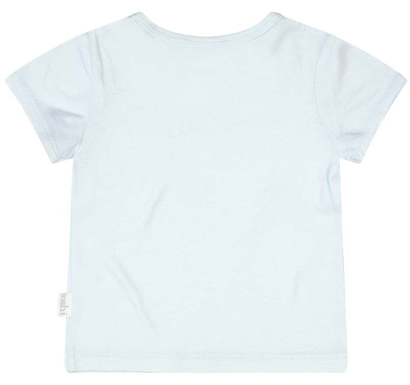 Toshi Dreamtime Organic Tee S/s Logo Dusk *sale*