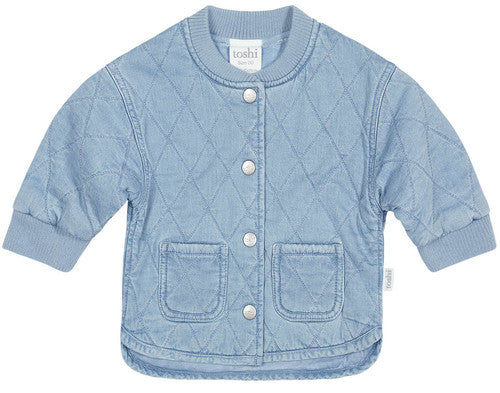 Toshi Baby Shacket Denim Brumby [sz:00]