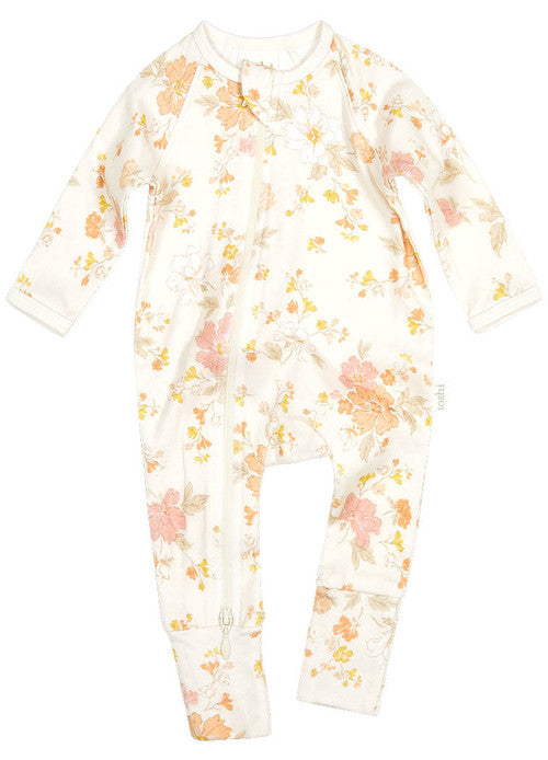 Toshi Onesie Long Sleeve Classic Marnie Feather [sz:0000]