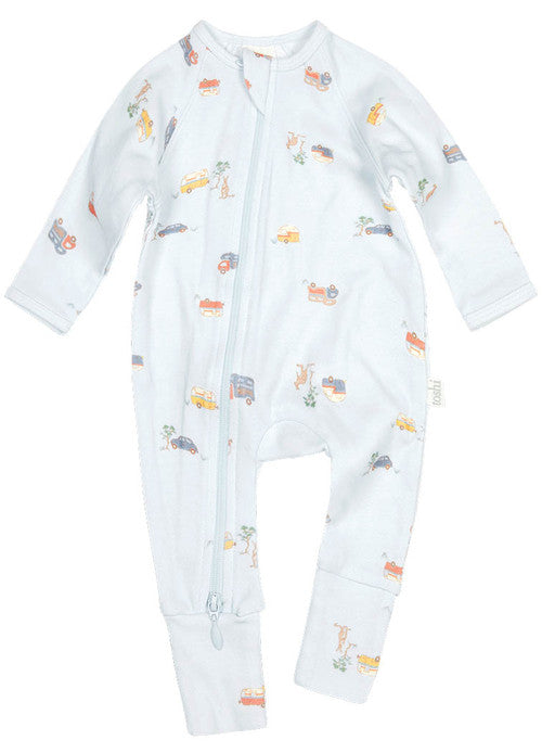 Toshi Onesie Long Sleeve Classic Road Trip Dusk [sz:0000]