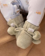 Load image into Gallery viewer, Toshi Organic Booties Marley Mist Sz 000
