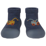 Load image into Gallery viewer, Toshi Organic Hybrid Walking Socks Jacquard Earthmover [sz:3]
