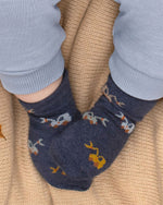 Load image into Gallery viewer, Toshi Organic Socks Ankle Jacquard Earthmover [sz:0-6m]
