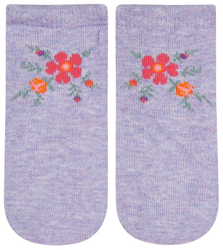Toshi Organic Socks Ankle Jacquard Louisa [sz:0-6m]