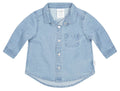 Toshi Shirt Denim Long Sleeve Brumby [sz:00]