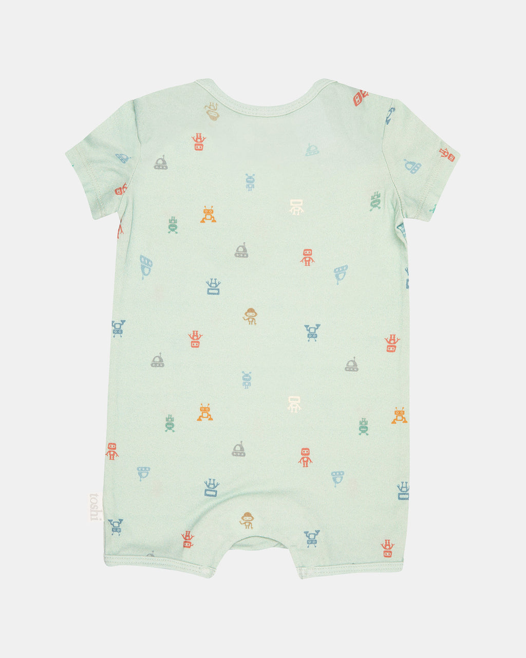 Toshi Onesie Short Sleeve Classic Cyborg Thyme [sz:0000]