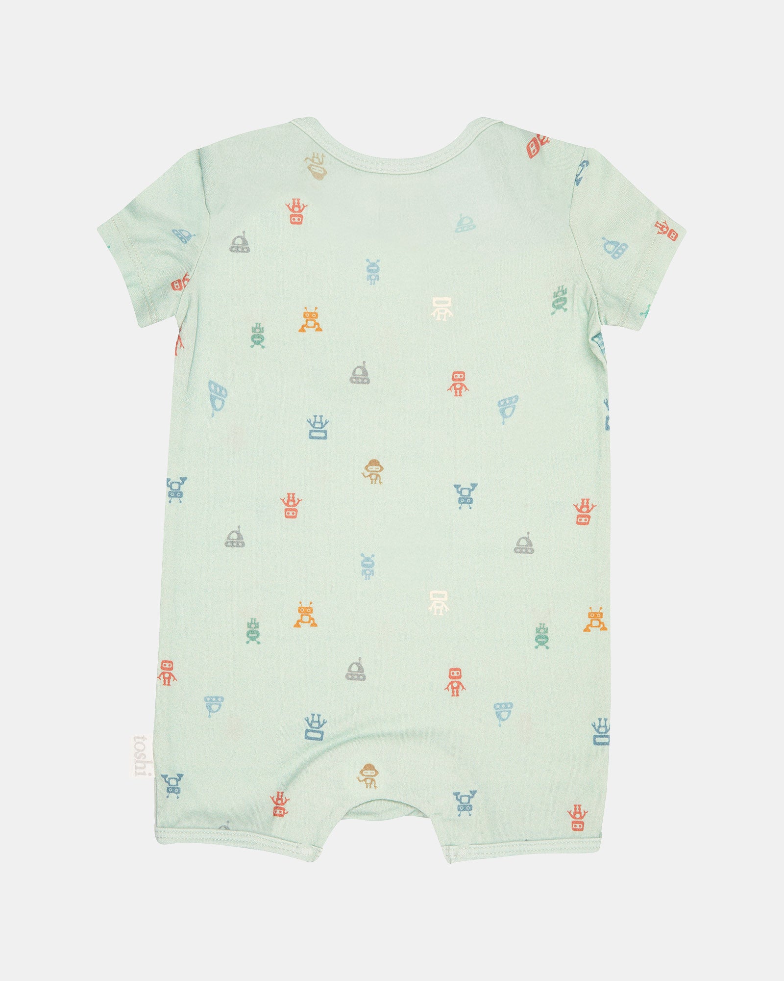 Toshi Onesie Short Sleeve Classic Cyborg Thyme [sz:0000]
