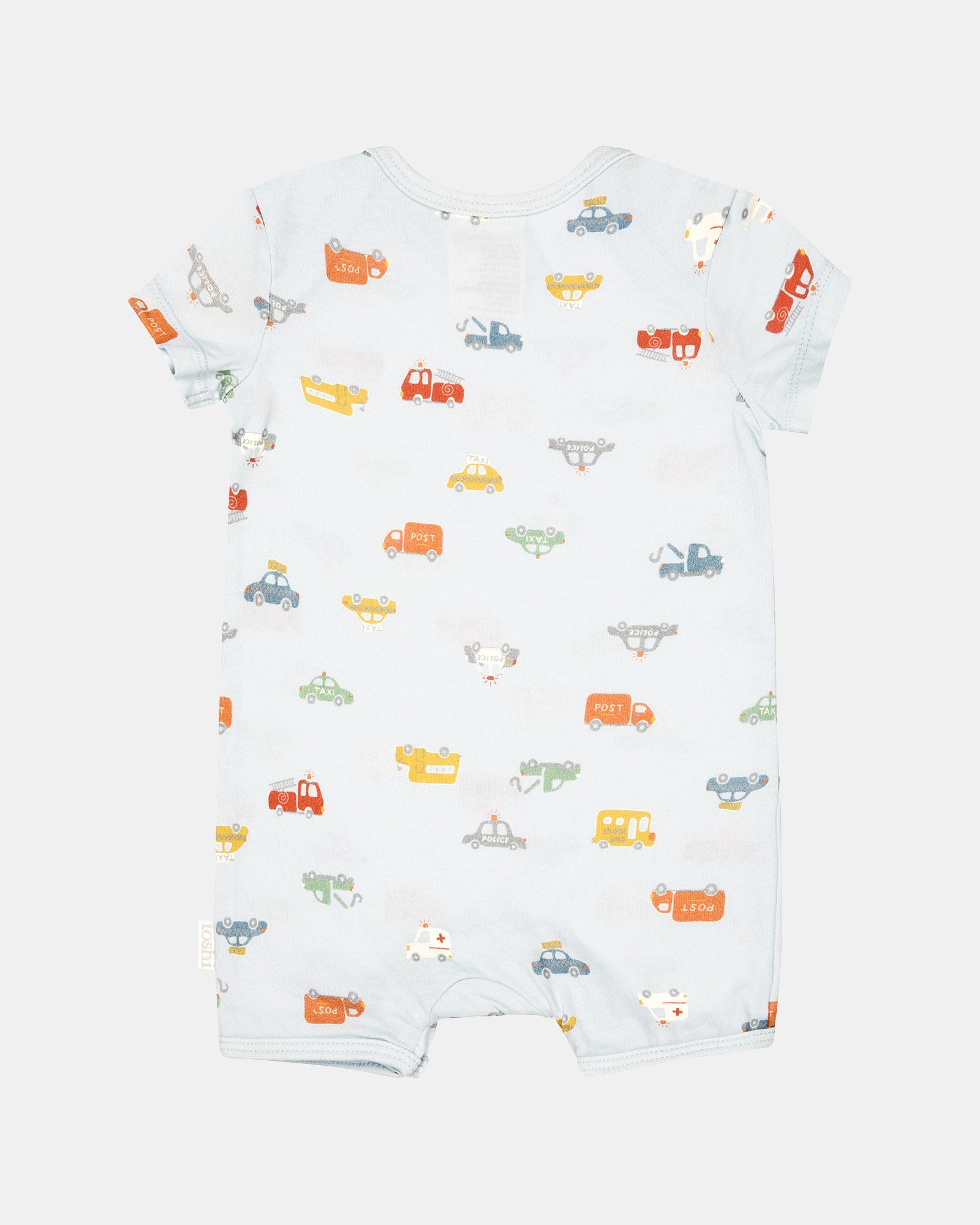 Toshi Onesie Short Sleeve Classic Working Wheels [sz:0000]