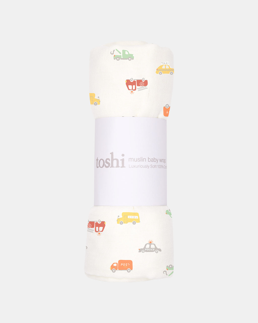 Toshi Wrap Muslin Classic Working Wheels