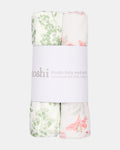 Toshi Baby Washcloth Muslin 2pcs Spring Meadow