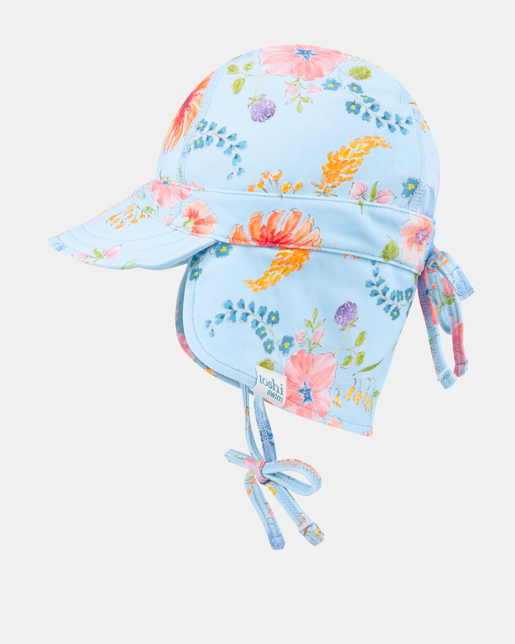 Toshi Swim Baby Flap Cap Classic Atlantis [sz:xxs]