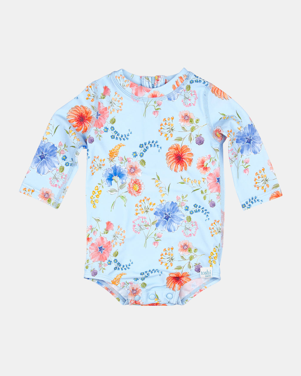 Toshi Swim Baby Onesie L/s Classic Atlantis [sz:000]