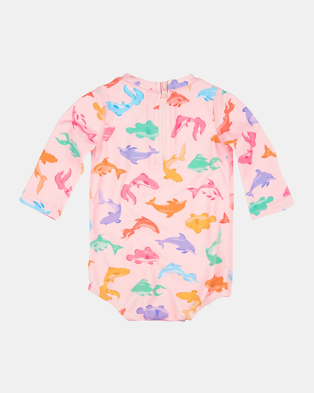 Toshi Swim Baby Onesie L/s Classic Dishy Fishy [sz:000]