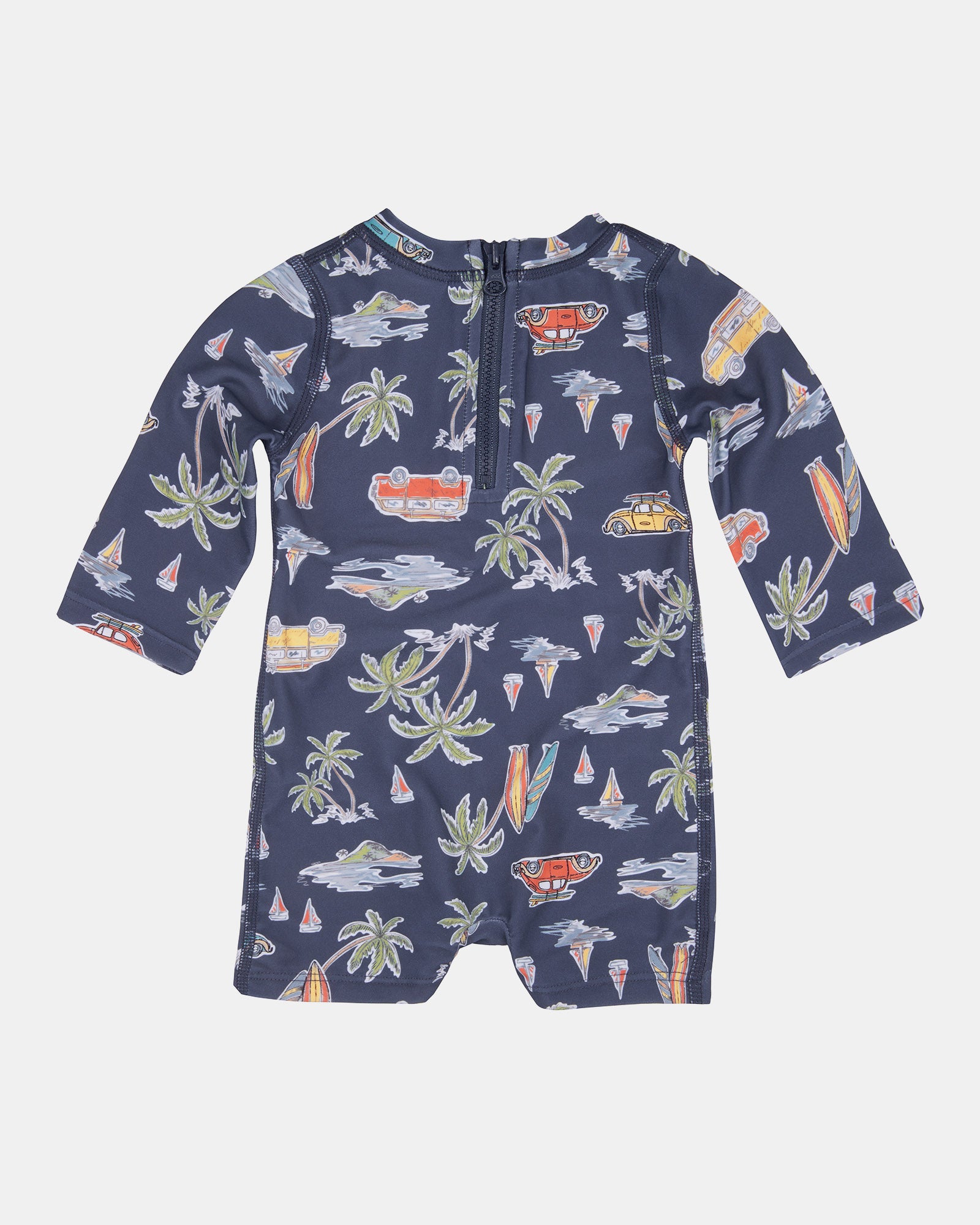 Toshi Swim Baby Onesie L/s Classic Surf Twilight [sz:000]