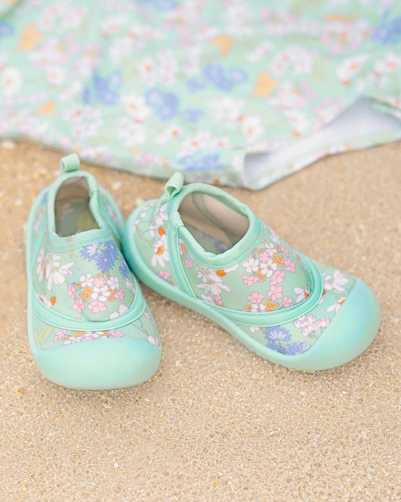 Toshi Swim Baby Reef Booties Classic Sea Blossom [sz:4]