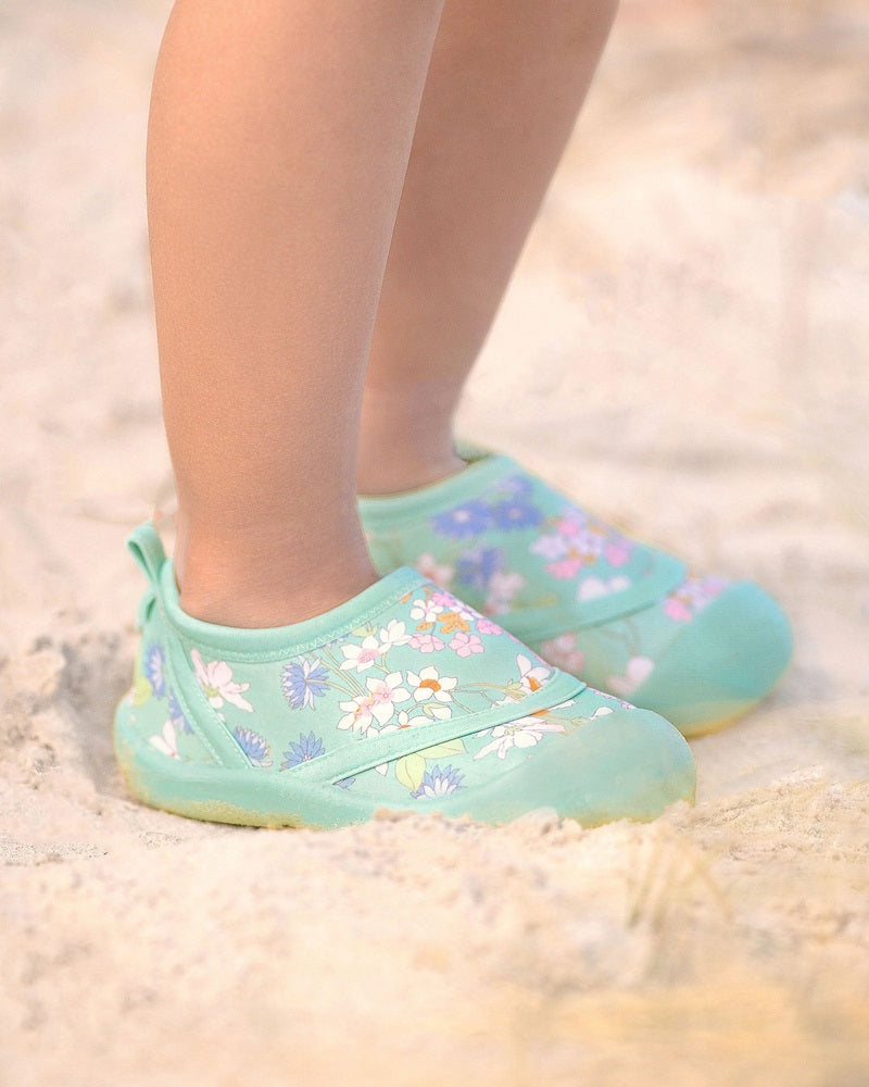 Toshi Swim Baby Reef Booties Classic Sea Blossom [sz:4]
