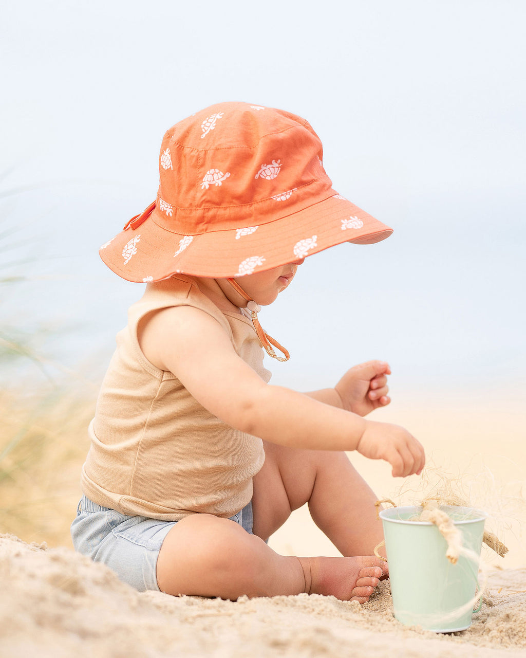 Toshi Sunhat Dreaming Turtle [sz:s]