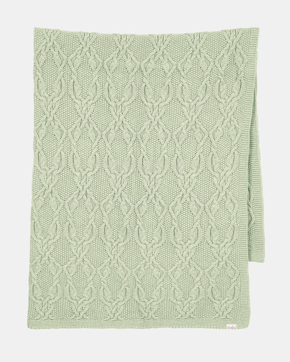 Toshi Organic Blanket Bowie /matcha