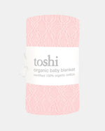 Load image into Gallery viewer, Toshi Organic Blanket Bowie /pearl
