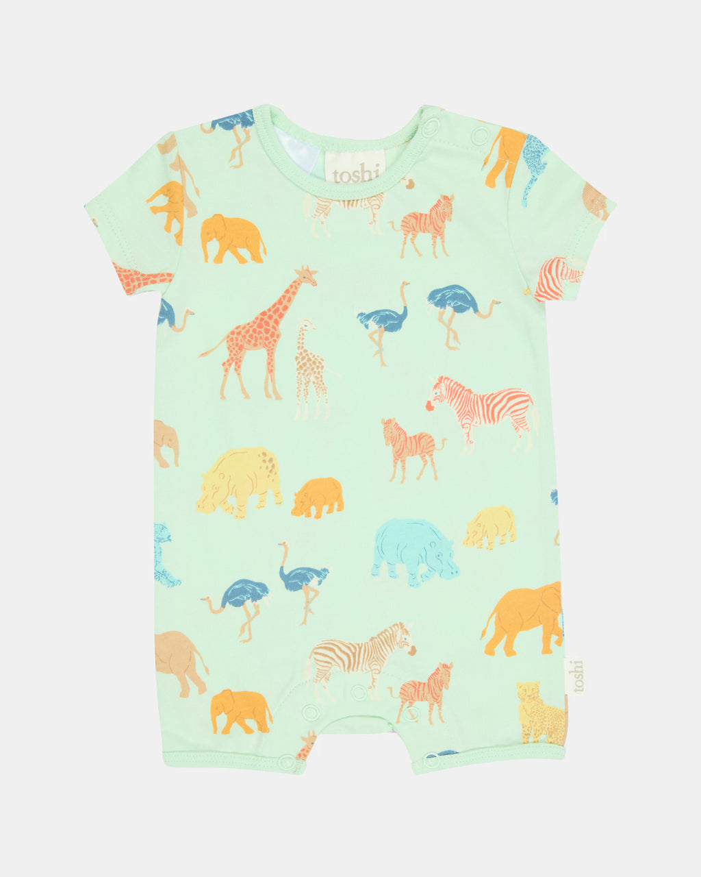 Toshi Onesie Short Sleeve Banjo /congo Oasis [sz:0000]