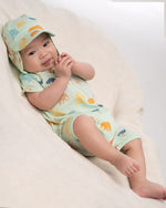 Load image into Gallery viewer, Toshi Onesie Short Sleeve Banjo /congo Oasis [sz:0000]
