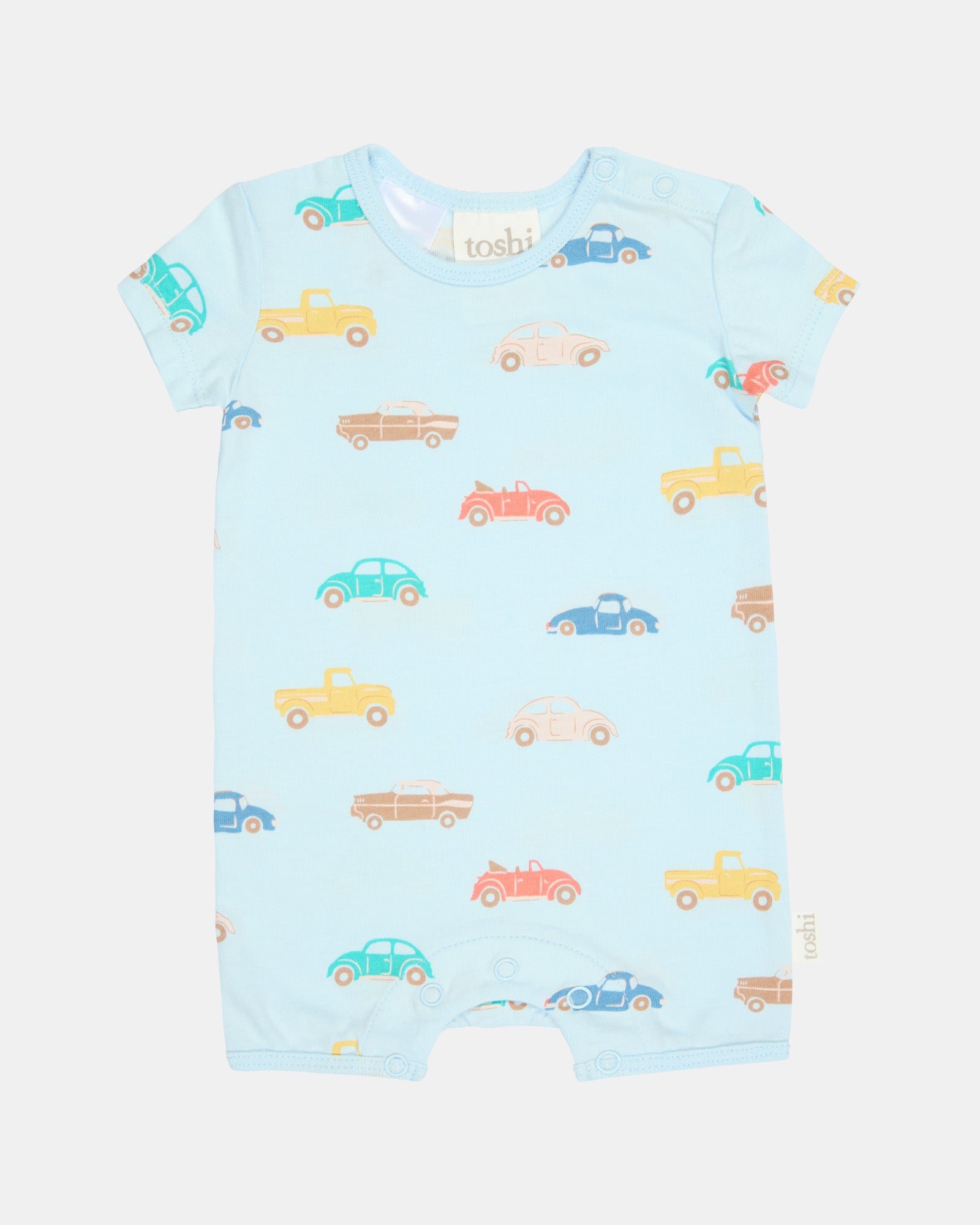 Toshi Onesie Short Sleeve Banjo /fast Lane Sky [sz:0000]