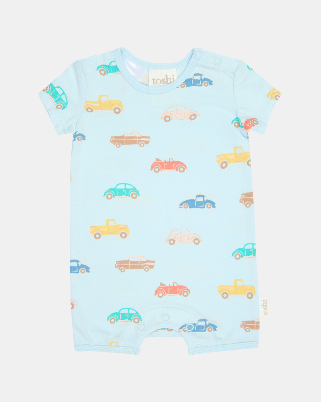 Toshi Onesie Short Sleeve Banjo /fast Lane Sky [sz:0000]