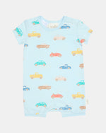 Load image into Gallery viewer, Toshi Onesie Short Sleeve Banjo /fast Lane Sky [sz:0000]
