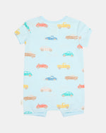 Load image into Gallery viewer, Toshi Onesie Short Sleeve Banjo /fast Lane Sky [sz:0000]
