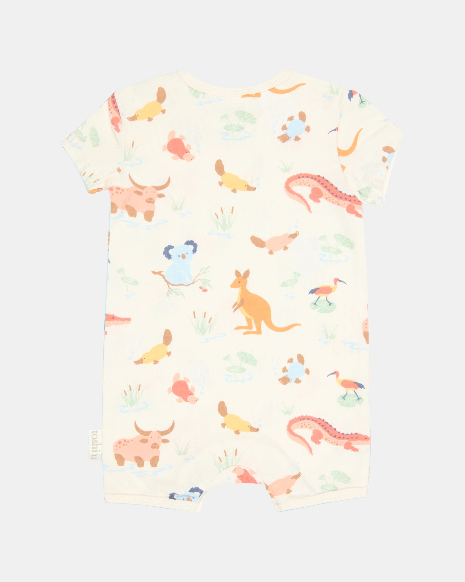 Toshi Onesie Short Sleeve Banjo /kakadu Dawn [sz:0000]