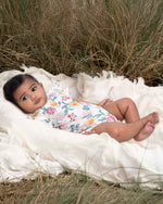 Load image into Gallery viewer, Toshi Onesie Short Sleeve Matilda /waratah Dawn [sz:0000]
