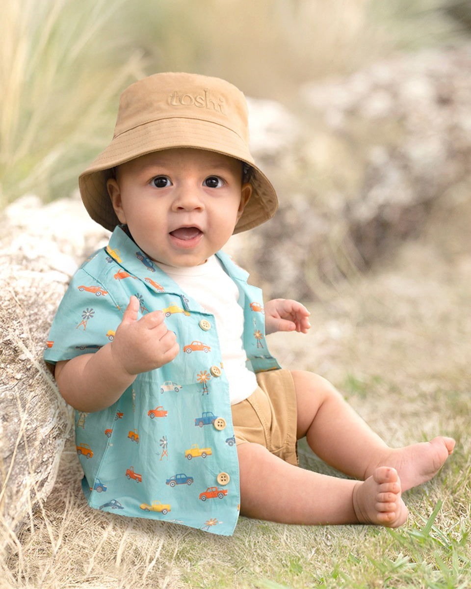 Toshi Bucket Hat Billy /driftwood [sz:s]