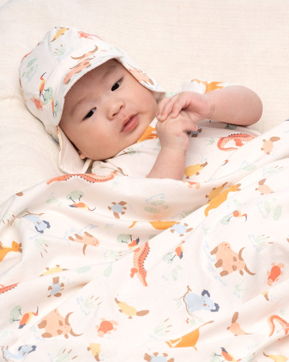 Toshi Wrap Knit Down Under /kakadu Dawn