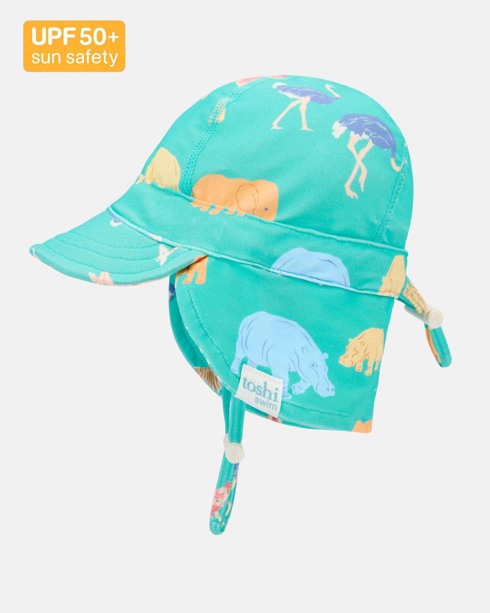 Toshi Swim Flap Cap Paradise /congo Seagrass [sz:xxs]