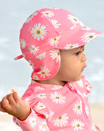 Load image into Gallery viewer, Toshi Swim Flap Cap Paradise /daisy Watermelon [sz:xxs]

