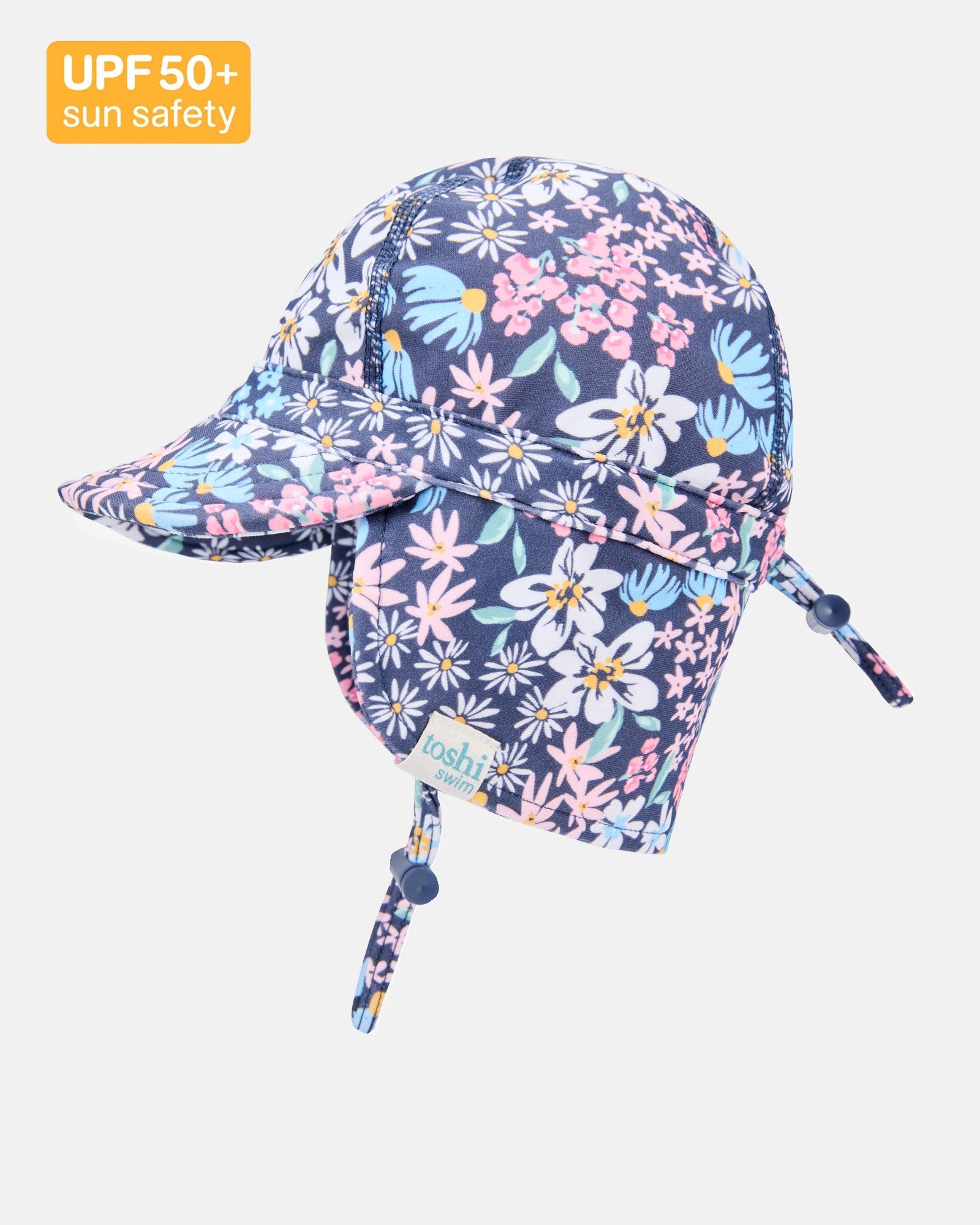 Toshi Swim Flap Cap Paradise /wattle Dusk [sz:xxs]