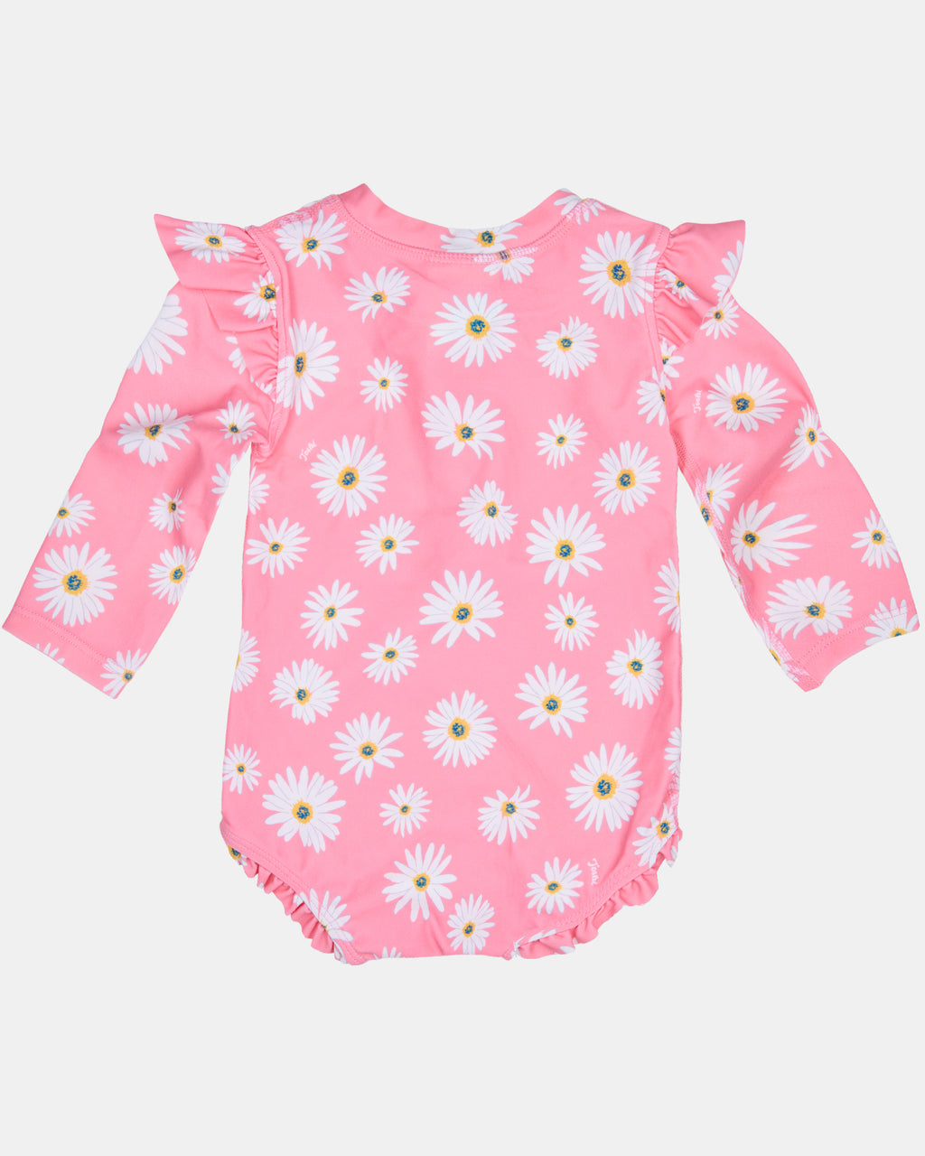 Toshi Swim Onesie Long Sleeve Ripple /daisy Watermelon [sz:000]