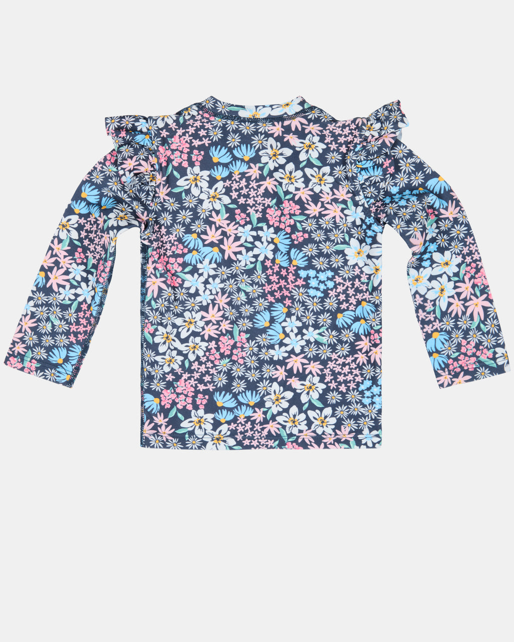 Toshi Swim Rashie Long Sleeve Ripple /wattle Dusk [sz:0]