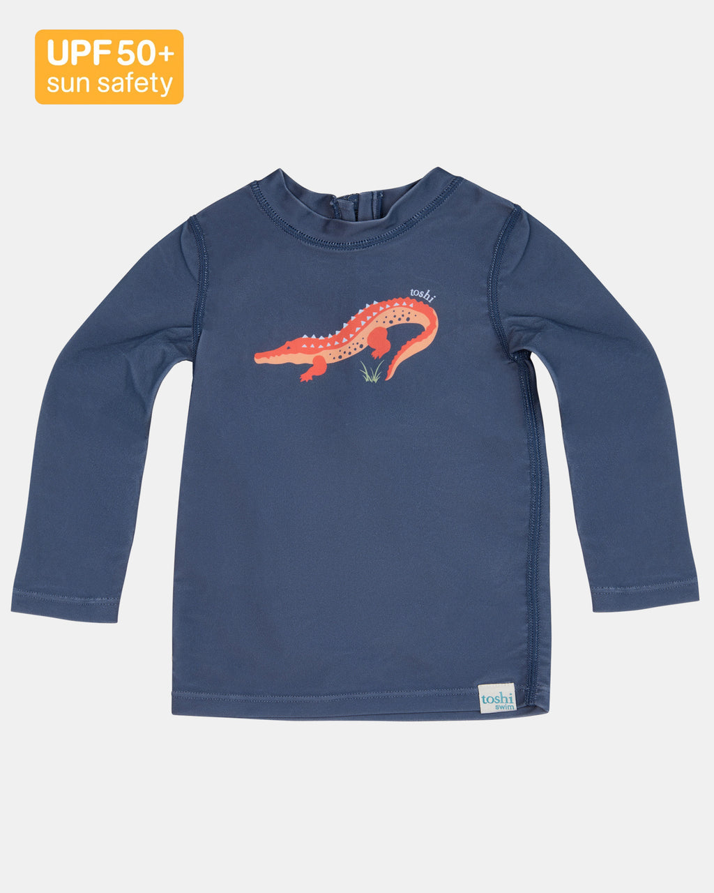 Toshi Swim Rashie Long Sleeve Splash /kakadu Moonlight [sz:0]