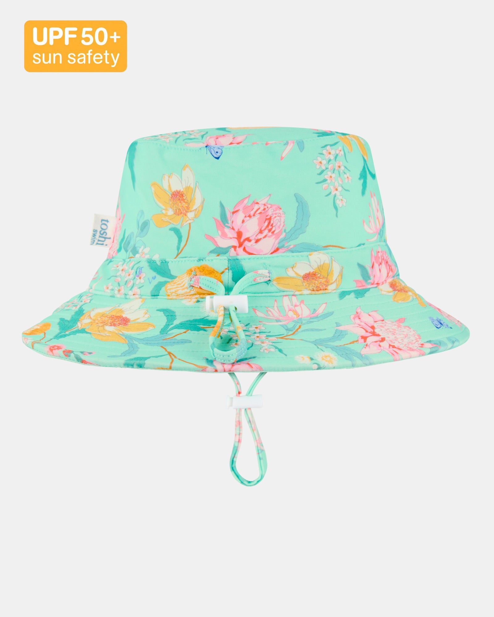 Toshi Swim Sunhat Paradise /waratah Mint [sz:xs]