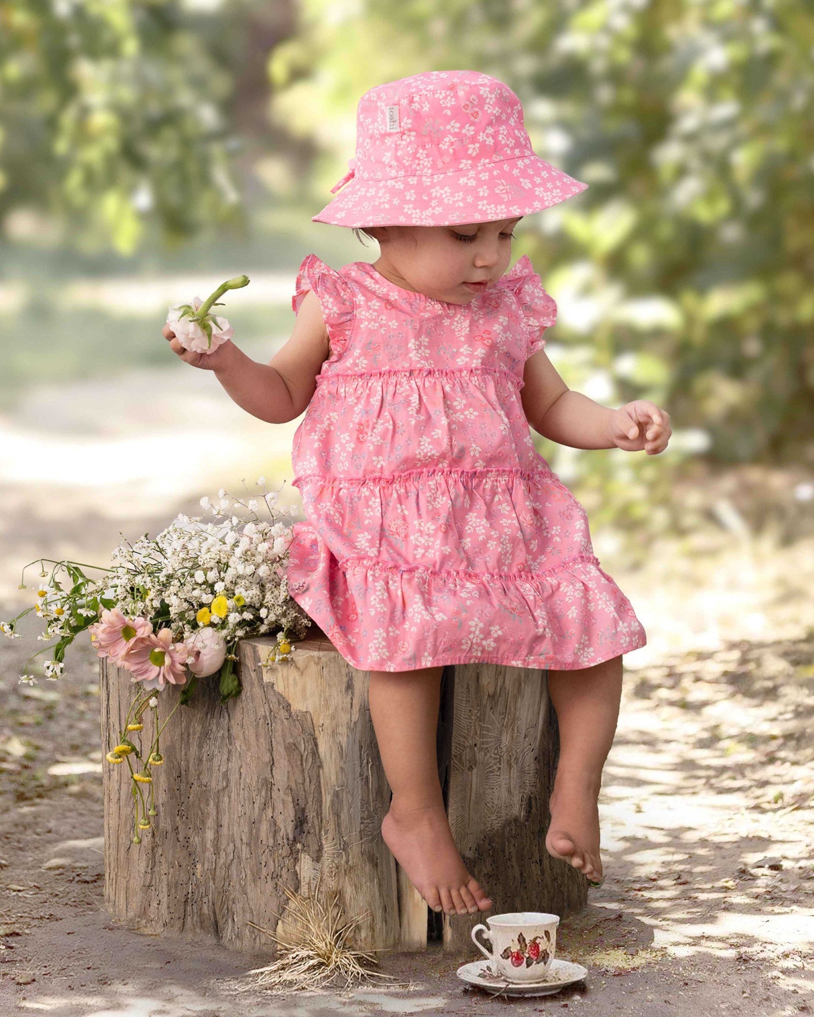 Toshi Sunhat Acacia /scarlet [sz:s]