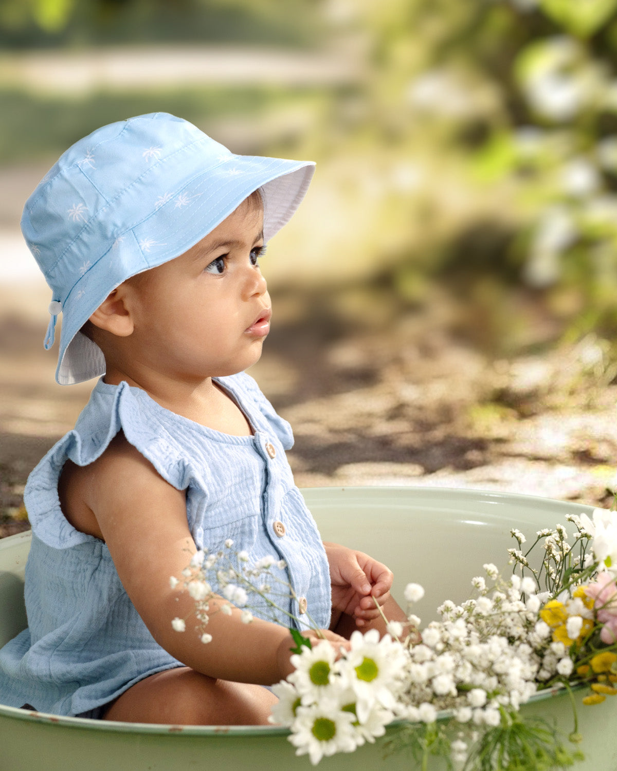 Toshi Sunhat Spell /palm Sky [sz:s]