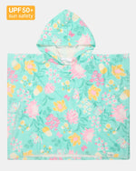 Load image into Gallery viewer, Toshi Hooded Towel Paradise /waratah Mint [sz:00-2]
